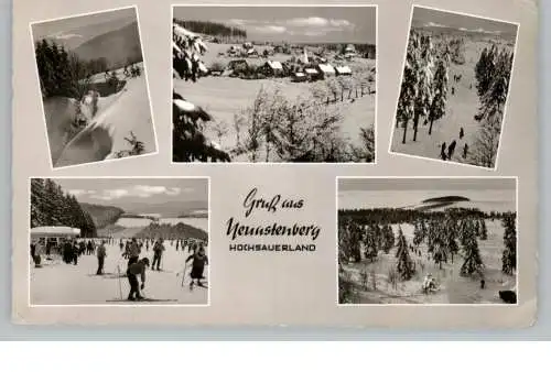 5788 WINTERBERG - NEUASTENBERG im Schnee,1961
