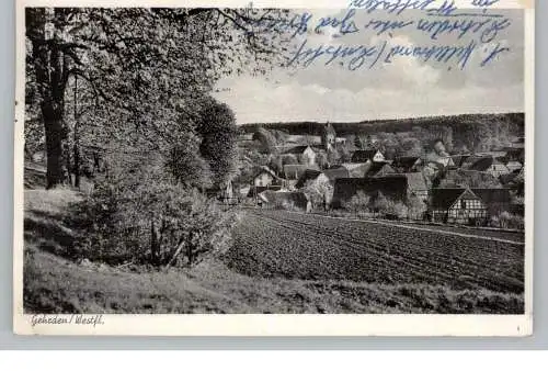 6748 BAD BERGZABERN - OBEROTTERBACH, Blick aus den Weinbergen, 1933