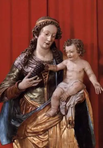8070 INGOLSTADT, Franziskanerkloster, Madonna mit der Traube