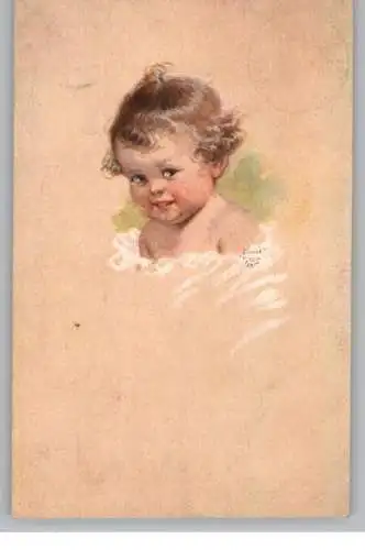 KINDER - KINDERKOPF, Künstler-AK Wally Fialkowska