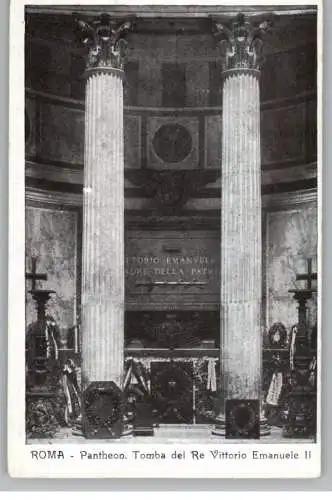 I 00120 ROMA, PANTHEON, Tomba del Re Vittorio Emanuele II
