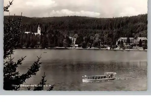 BINNENSCHIFFE - TITISEE, Personenschiff auf dem See, 1957