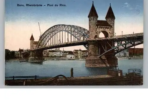 5300 BONN, Blick auf Beuel und Beueler Synagoge