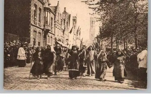 B 8000 BRUGGE, Processie van het H. Bloed, Groupe de peuple de Bethlehem