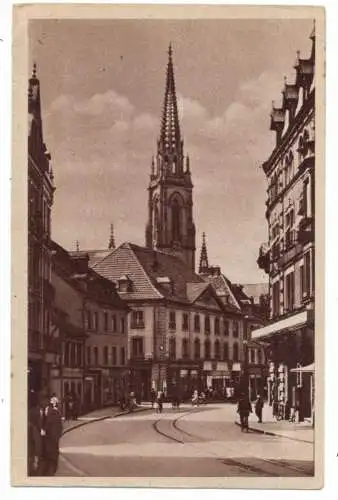 F 68100 MÜHLHAUSEN / MULHOUSE, Wildemannstrasse, Angaben geschwärzt, Verlag Manias - Strassburg