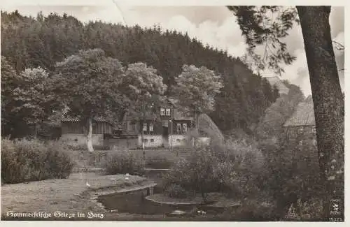 0-3721 STIEGE, Partie am Dorfteich, 1938