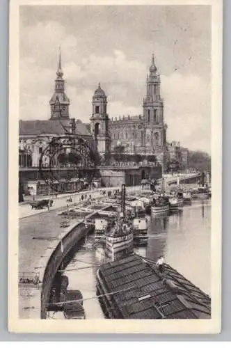 BINNENSCHIFFE - ELBE, Dresden, Dampfschifflandeplatz. 1932