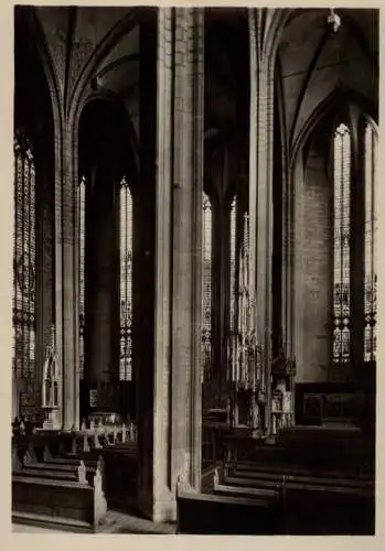 4770 SOEST, S. Marie zur Wiese, Blick durch die Schiffe, DKV Deutscher Kunst Verlag