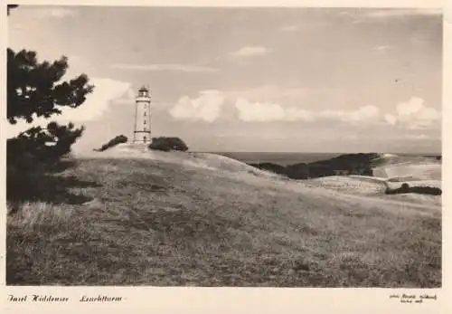 0-2346 HIDDENSEE, Leuchtturm, 1956, Verlag Herold -Neukirch