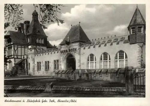 5483 BAD NEUENAHR - AHRWEILER, Weinbrennerei und Likörfabrik Gebr. Both, 1957