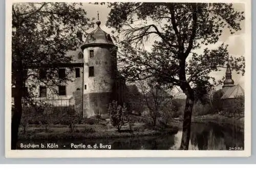 5020 FRECHEN - BACHEM, Partie an der Burg, Verlag Frensch - Köln