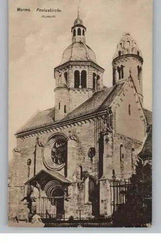 6520 WORMS, Pauluskirche, Museum