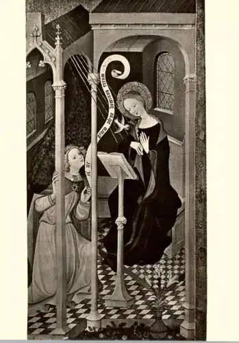 4600 DORTMUND, Reinoldi-Altar, Maria aus der Verkündigung
