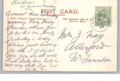 UK - ENGLAND - HAMPSHIRE - ANDOVER, St. Mary's Church, 1906, Edit. Rolls