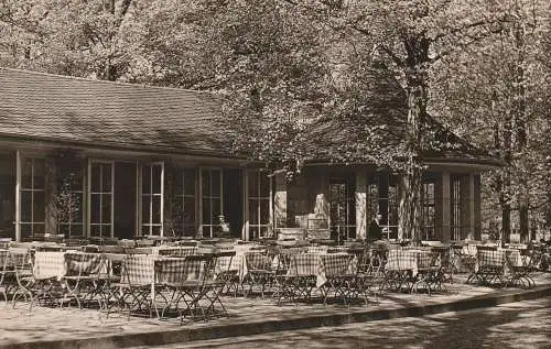 0-7000 LEIPZIG - SCHLEUSSIG, Clara Zetkin Park, HO-Gaststätte, 1958