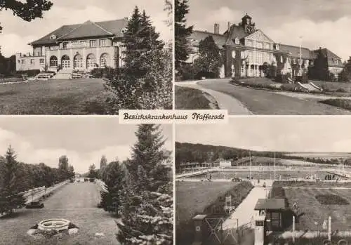 0-5700 MÜHLHAUSEN - PFAFFERODE, Bezirkskrankenhaus, Freibad, Park