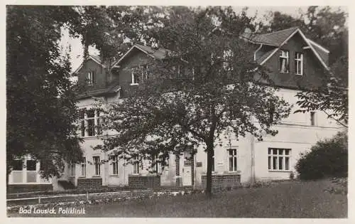 0-7232 BAD LAUSICK, Poliklinik, 1954