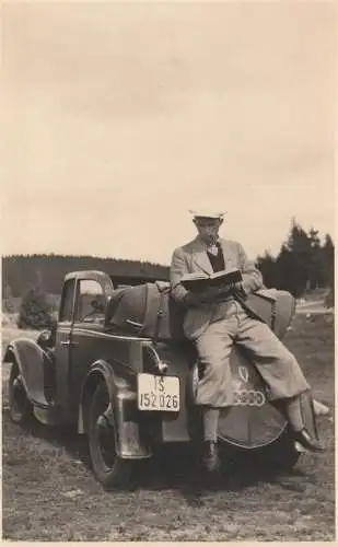 AUTO - AUTO - UNION CABRIO, Photo-AK & Kleinphoto