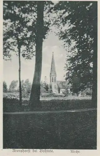 4508 BOHMTE - ARENSHORST, Kirche, 1934