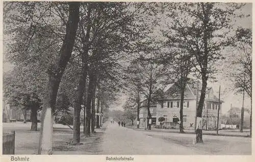 4508 BOHMTE, Bahnhofstrasse, 1934