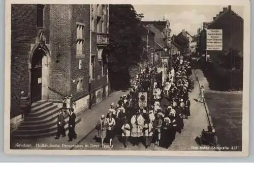 4178 KEVELAER, Holländische Prozession in ihrer Tracht, 1930, Verlag Krapohl