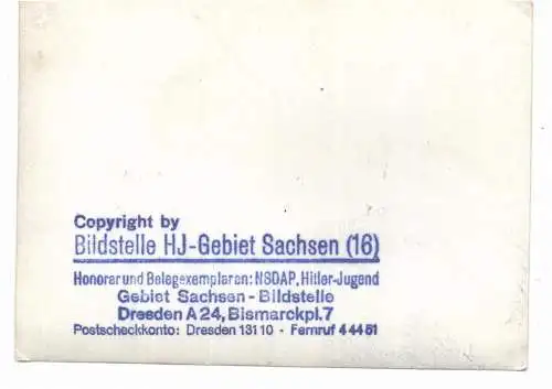 GESCHICHTE - HITLER - JUGEND / HJ beim Musizieren, Bildstelle HJ-Gebiet Sachsen, Photo