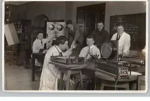 TECHNIK / WISSENSCHAFT - Im Elektromaschinenlabor, Syndrommotoruntersuchung 1927