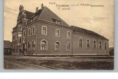 4407 EMSDETTEN, Gesellenhaus / Kolpinghaus, 1910