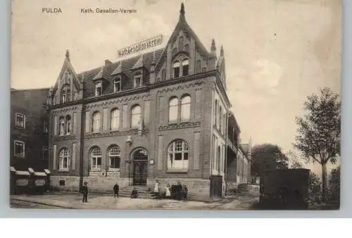 6400 FULDA, Kath. Gesellen-Verein / Kolpinghaus, 1918