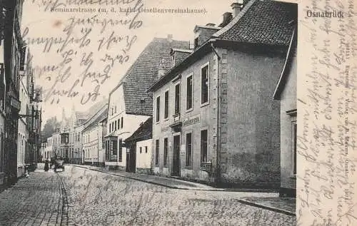 4790 PADERBORN, Seminarstrasse, Katholisches Gesellenhaus / Kolpinghaus, 1909