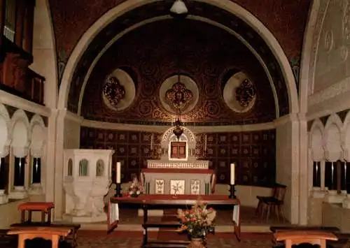 5530 GEROLSTEIN - WIESBAUM - MIRBACH, Erlöserkapelle, Innenansicht