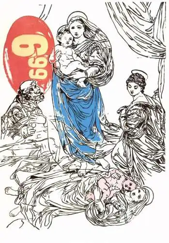 KÜNSTLER / Artist - ANDY WARHOL, RAPHAEL I - $ 6.99 - 1995