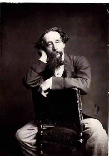BERÜHMTE PERSÖNLICHKEITEN - CHARLES DICKENS, Photograph unknown, Bettmann Archive