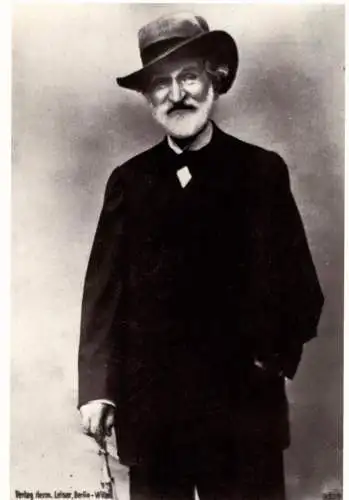 BERÜHMTE PERSÖNLICHKEITEN - GIUSEPPE VERDI, Photograph Verlag Hermann Leiser, Bettmann Archive