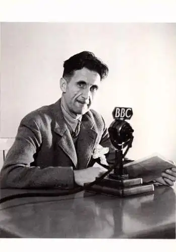 BERÜHMTE PERSÖNLICHKEITEN - GEORGE ORWELL, Photograph unknown, BBC 1984