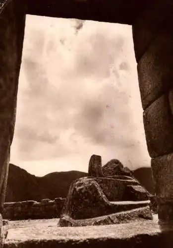 PERU - MACHUPICCHU, Intihuatana