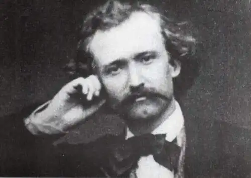 BERÜHMTE PERSÖNLICHKEITEN - WILHELM BUSCH, etwa 26 jährig