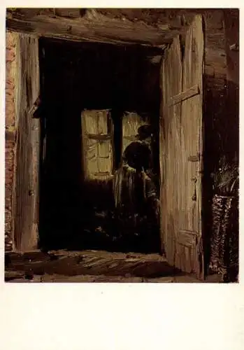 KÜNSTLER / Artist - WILHELM BUSCH, "In der Futterkammer" Busch-Museum Hannover