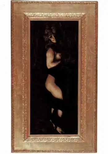 KÜNSTLER / Artist - FRANZ VON STUCK (Münchner Sezession), "DIE SÜNDE", 1899, Wallraf - Richartz - Museum Köln