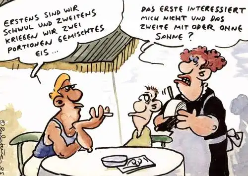 EROTIC - GAY, RALF KÖNIG, Humor