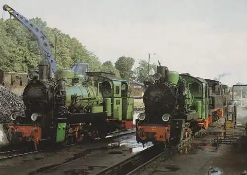 EISENBAHN  / Railway, Dampfloks -  Rügensche Kleinbahn