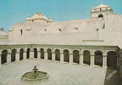 PERU - AREQUIPA, Cloister of Jesuit Church