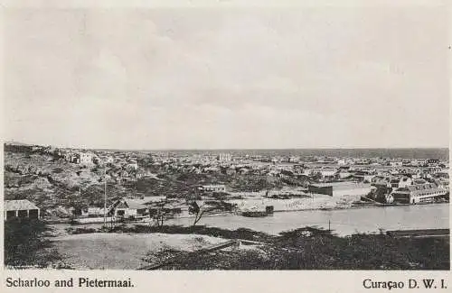 NED - ANTILLEN - CURACAO D.W.I. - Scharloo & Pietermaai, Panorama, 1931