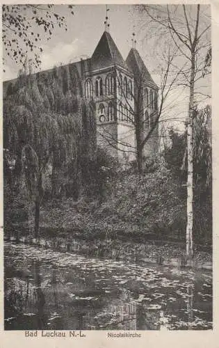 0-7960 LUCKAU, Nicolaikirche, 1930
