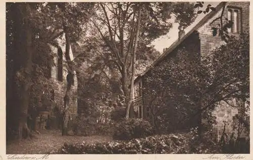 0-1954 LINDOW, Am Kloster, 1931
