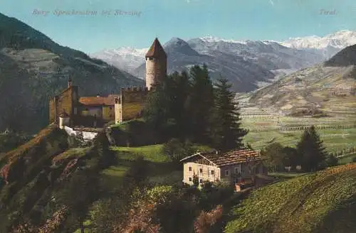 I 39049 STERZING, Burg Sprechenstein und Umgebung, 1910