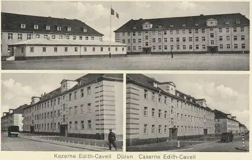 5160 DÜREN, Belgische Kaserne / Kazerne Edith-Cavell