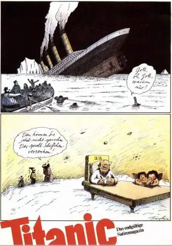 HUMOR / SATIRE - HANS TRAXLER - TITANIC