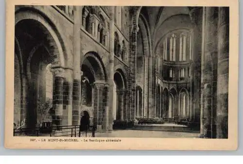 F 50170 LE MONT SAINT MICHEL, La Basilique