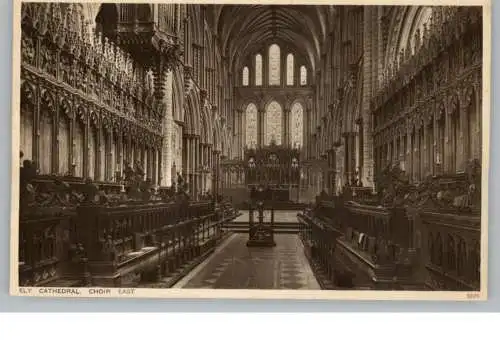 UK - ENGLAND - CAMBRIDGESHIRE - ELY, Cathedral, Photochrom